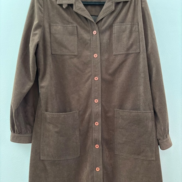 1960's Sport-Rite Arnel Shirt Jacket Duster - Picture 3 of 5